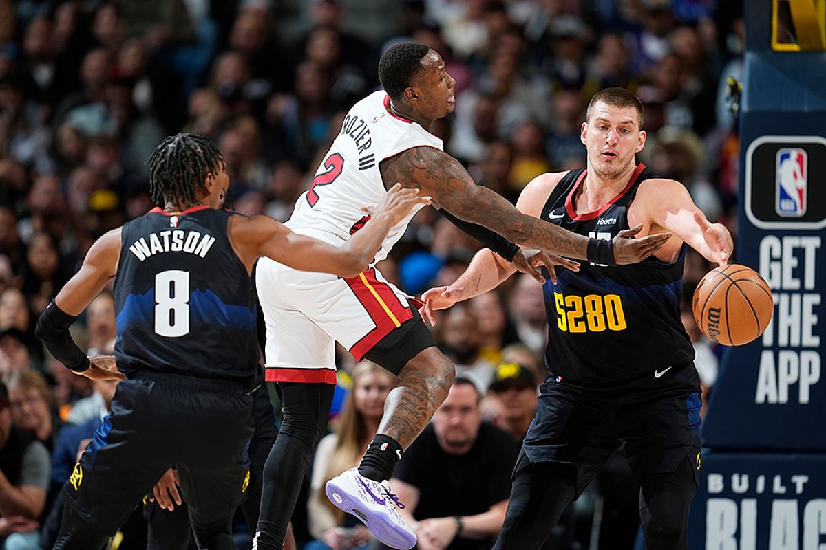NBA: Michael Porter Guides Denver Nuggets Past Battling Miami Heat