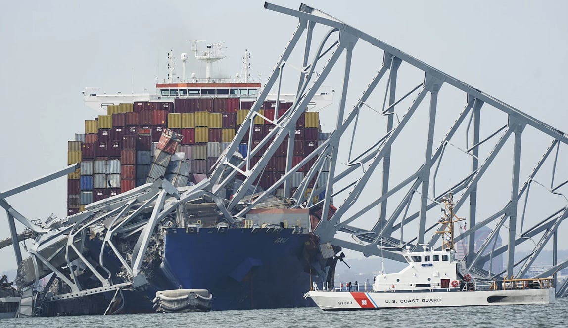 Indian Crew on 'Dali' Ship Lauded By US President Biden For Swift Action - AP
