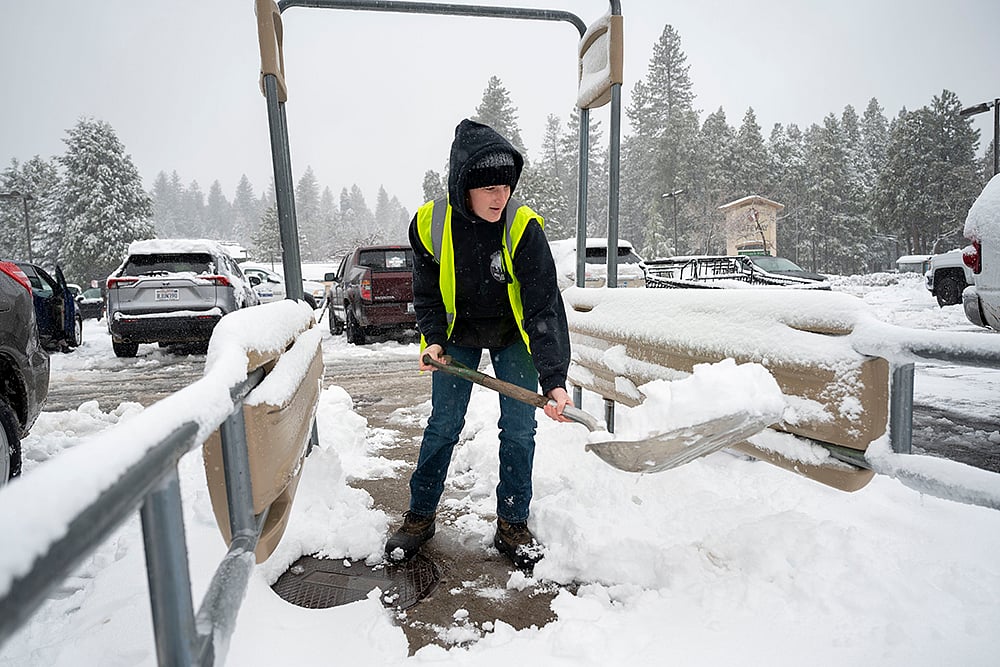 California Snow Storm