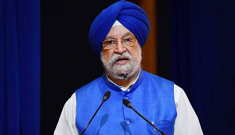 Union minister Hardeep Singh Puri | - PTI