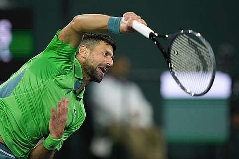 Indian Wells Open: Luca Nardi vs Novak Djokovic