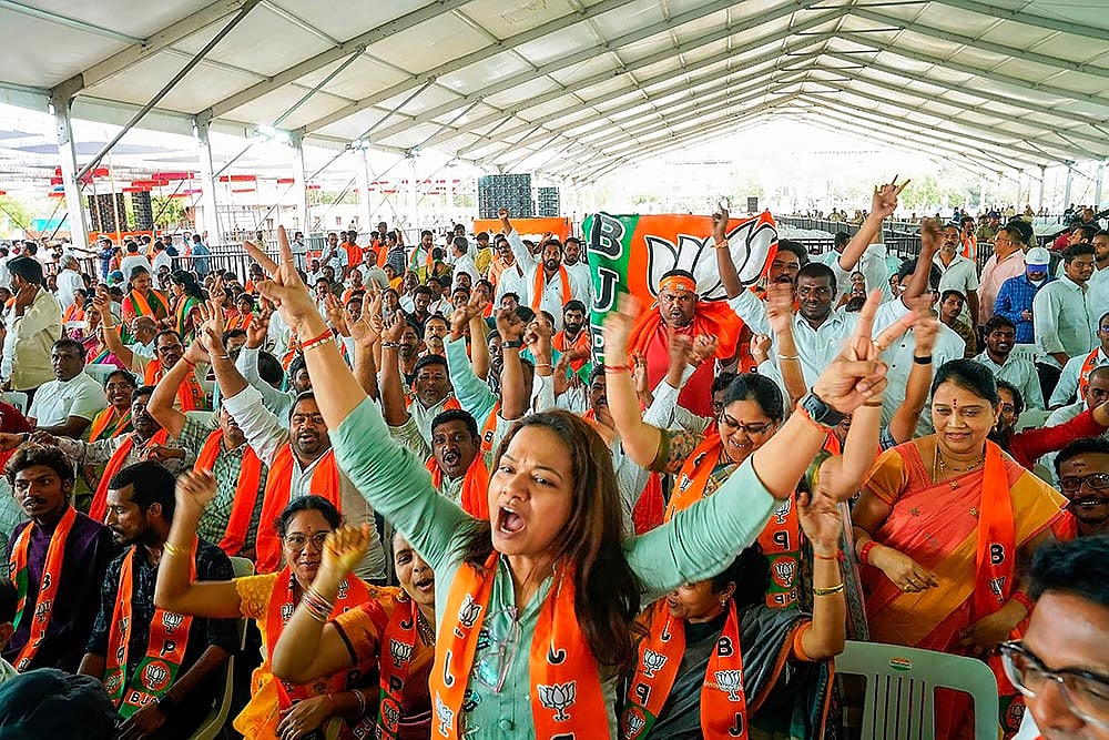 PM Modis public meeting in Telangana