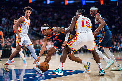 NBA: Atlanta Hawks vs New York Knicks