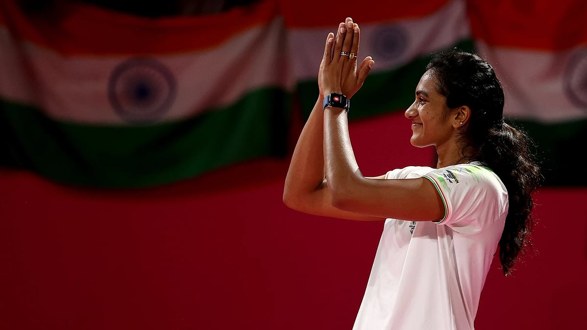 X/Pvsindhu1 : PV Sindhu is in round of 16 action at the Madrid Spain Masters.