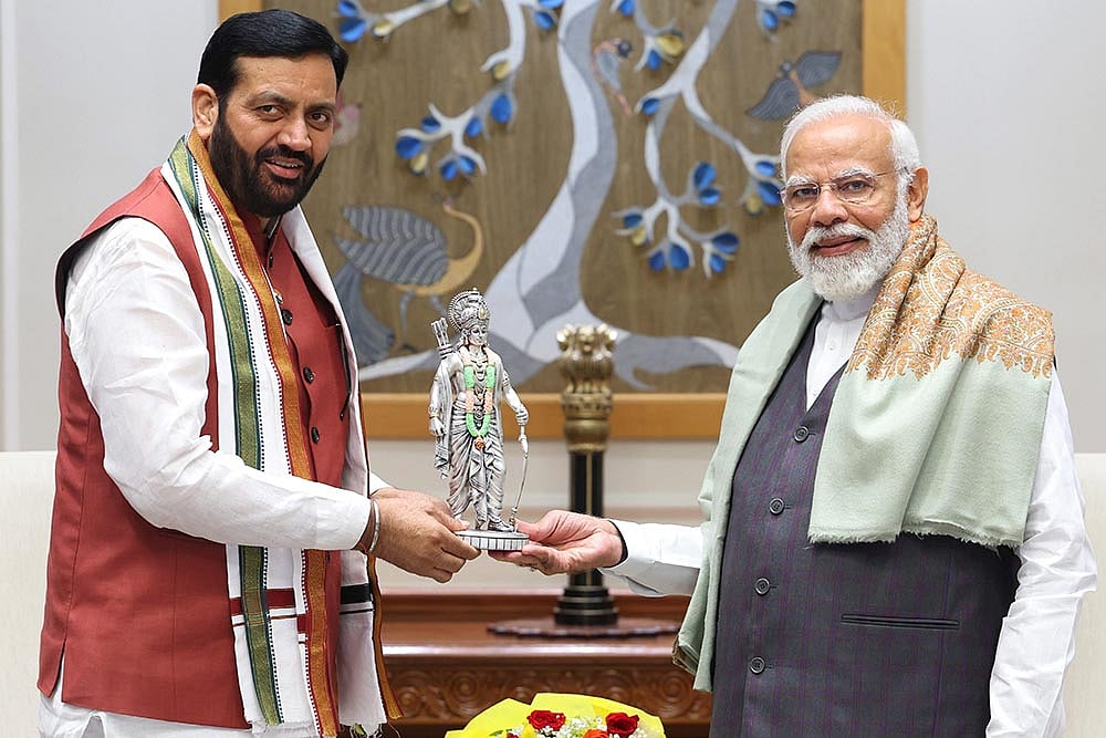 PM Modi meets Haryana CM
