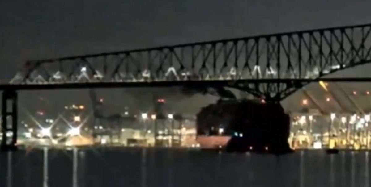 Dali Ship Lost Power Twice Before Colliding With Baltimore Key Bridge,  Resulting In Its Collapse  - Twitter