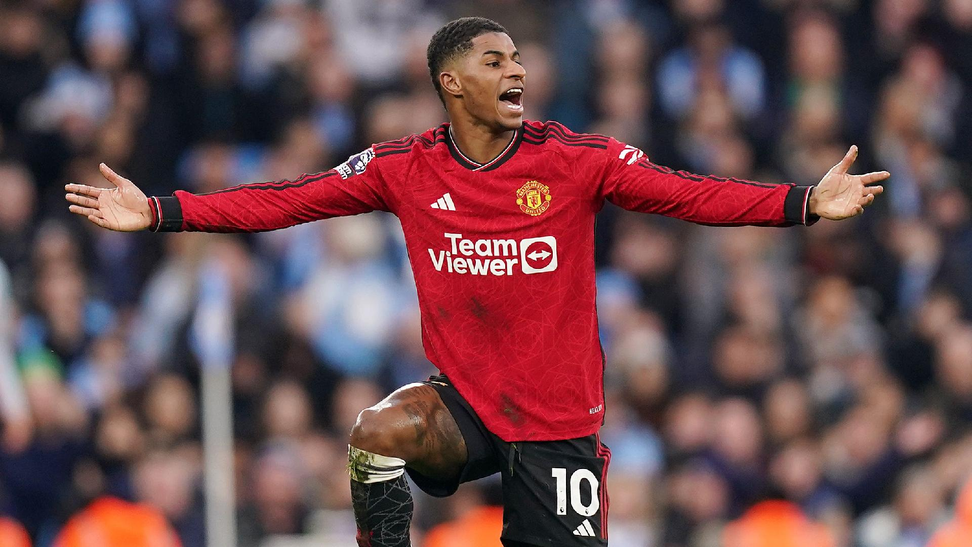  Mike Egerton/PA : Manchester United forward Marcus Rashford is linked with Paris Saint-Germain.