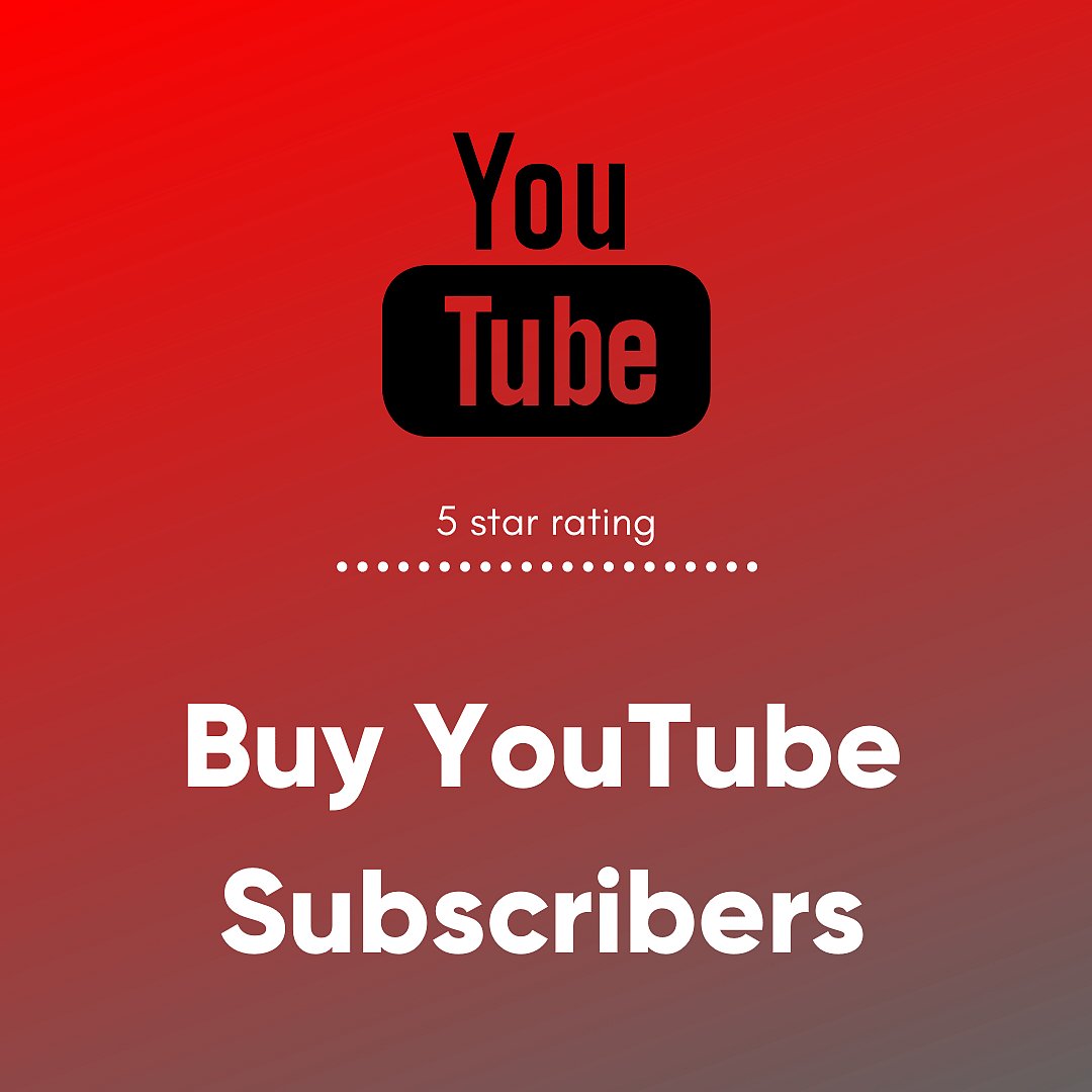 9 Best Sites To Buy YouTube Subscribers (Cheap & Real)
