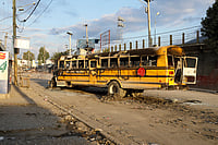 Haiti: Gangs, Protests, And Political Vacuum | Never-Ending Wars | Photo: AP/Odelyn Joseph : Coordinated gang attacks hit Haiti's capital Port-au-Prince