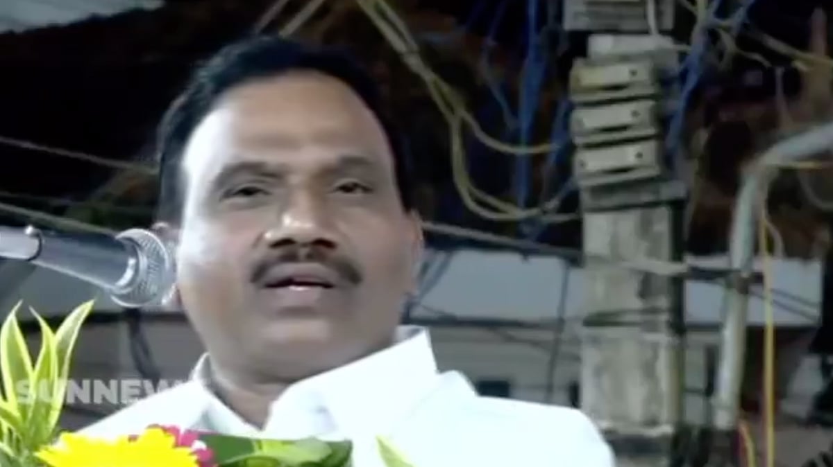 X/@dmk_raja : DMK leader A Raja