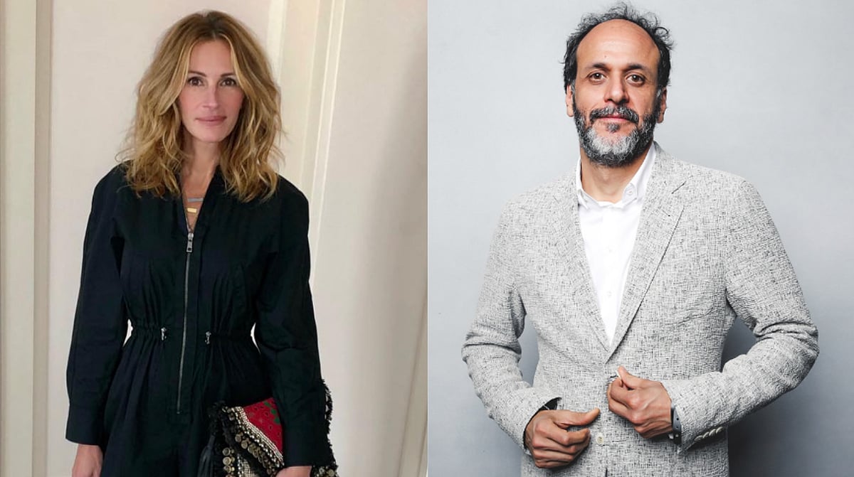 Instagram : Julia Roberts, Luca Guadagnino