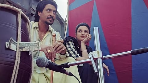 Diljit Dosanjh and Parineeti Chopra in 'Amar Singh Chamkila'