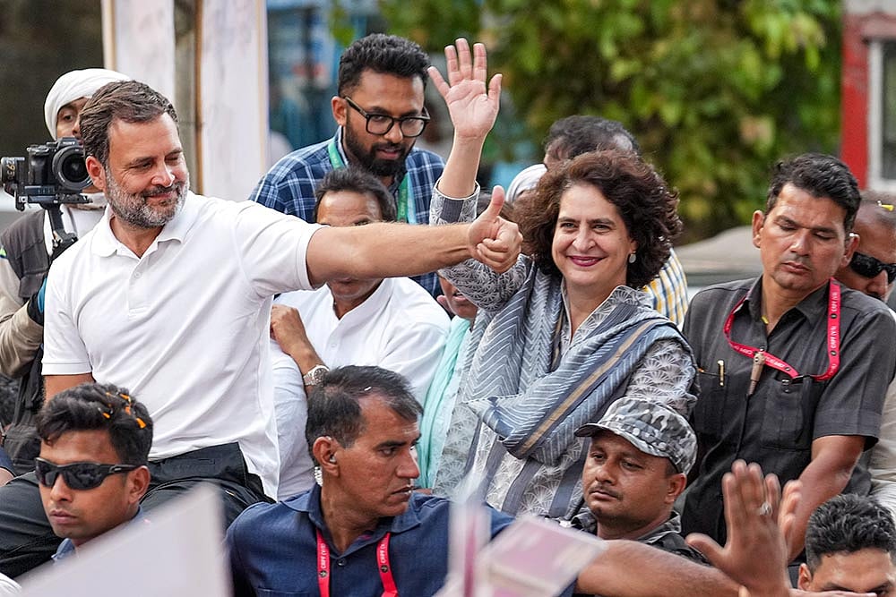 Photo: PTI/Kunal Patil : Bharat Jodo Nyay Yatra