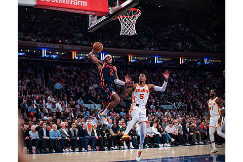 NBA: Atlanta Hawks vs New York Knicks
