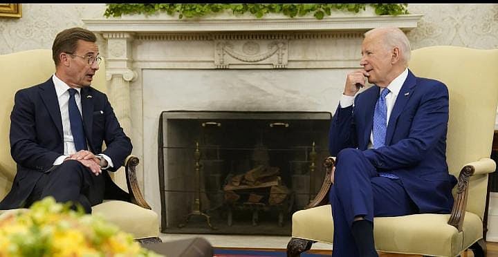 AP : THE long era of  nonalignment comes to close as Sweden joins NATO
