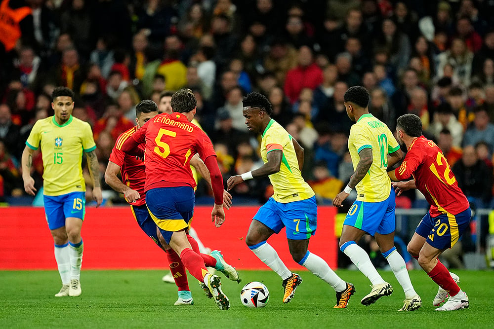 Friendlies: Spain vs Brazil