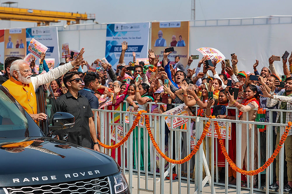 PM at Dwarka Expressway inauguration