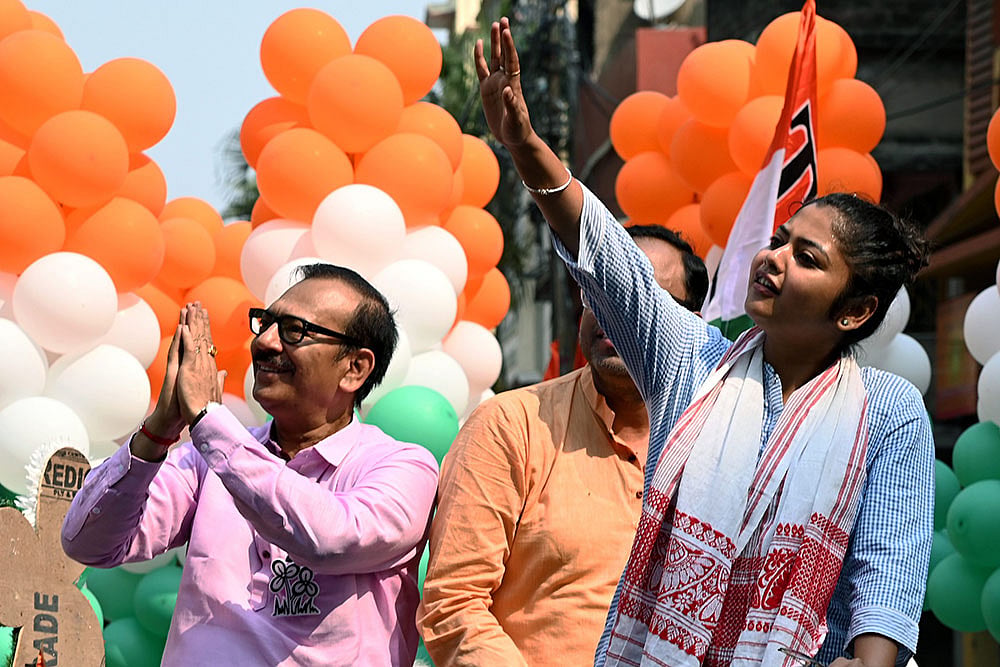 Saayoni Ghosh campaigns