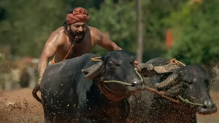 Rishab Shetty in 'Kantara' - YouTube
