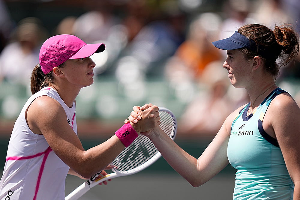 Indian Wells Tennis: Iga Swiatek vs Linda Noskova