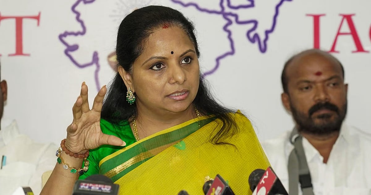 PTI/File : BRS leader K Kavitha 