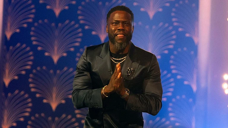Kevin Hart attends the Kennedy Center for the Performing Arts 25th Annual Mark Twain Prize for American Humor presented to Kevin Hart, Sunday, March 24, 2024, in Washington. - AP