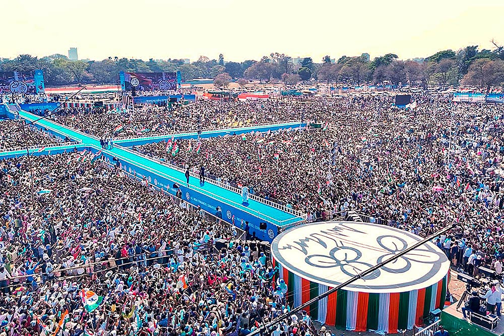 TMC rally in Kolkata