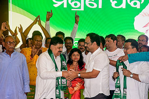 Chiranjib Biswal joins BJD