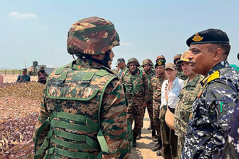 India-US military exercise Tiger Triumph