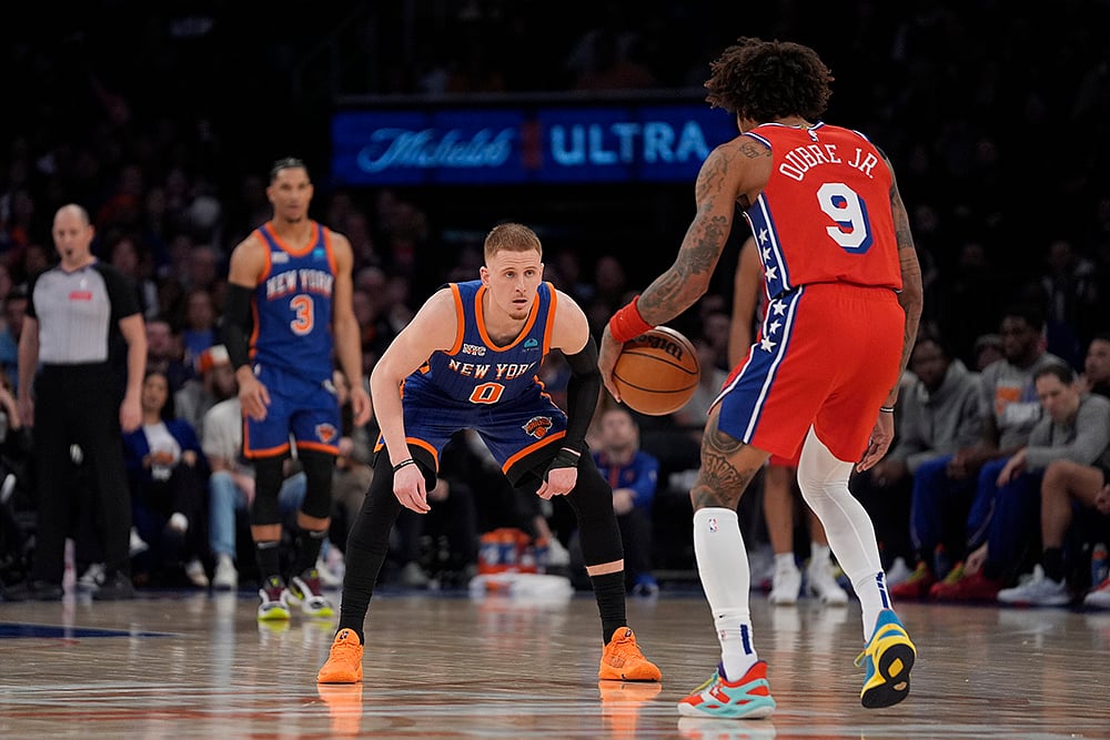 NBA 2023-24: Philadelphia 76ers vs New York Knicks