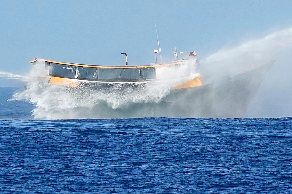 Philippine resupply vessel Unaizah