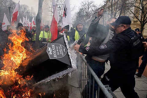 Poland Farmers Protest
