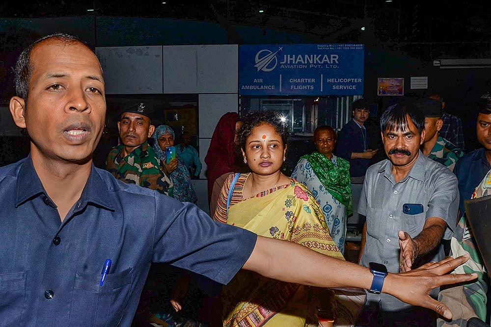 Kalpana Soren returns to Ranchi