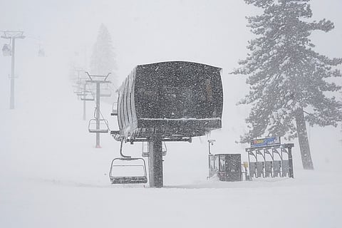 California Snow Storm