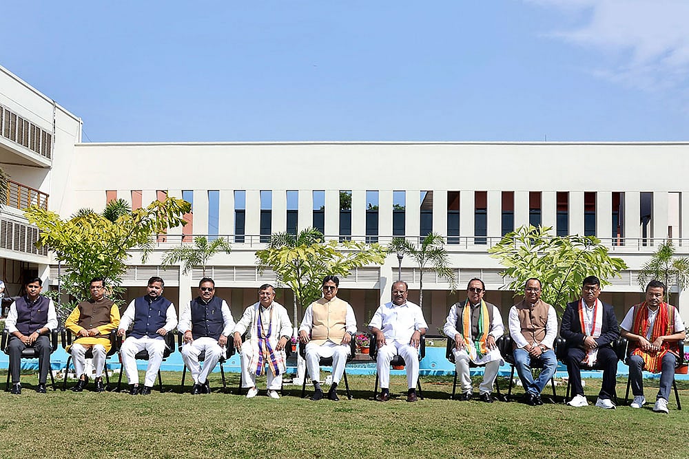 TIPRA leaders take oath as Tripura minister