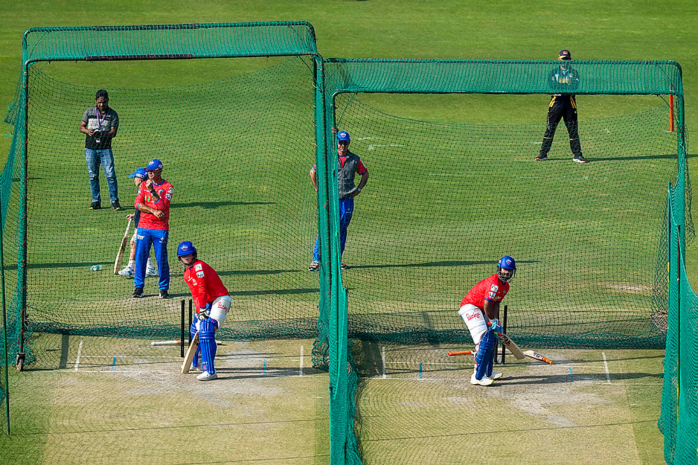 IPL 2024: Capitals practice session