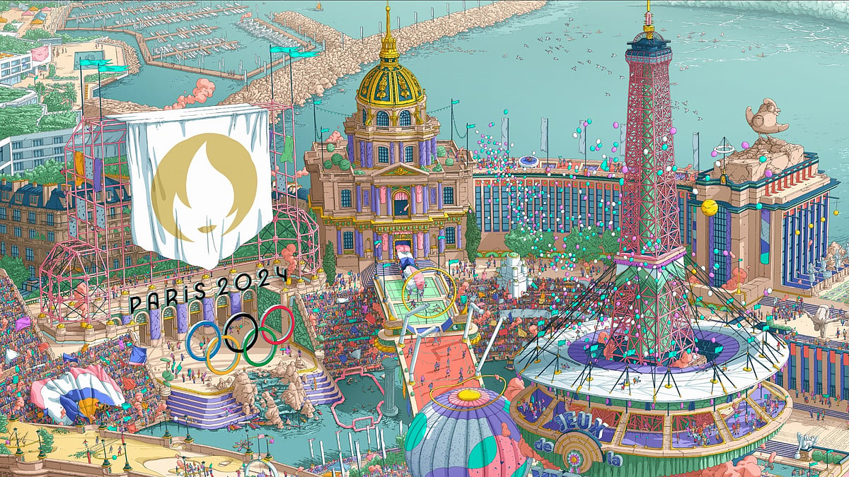 The opening ceremony for Paris Olympics 2024 will be held on 26 July. - Photo: X/ @Paris2024