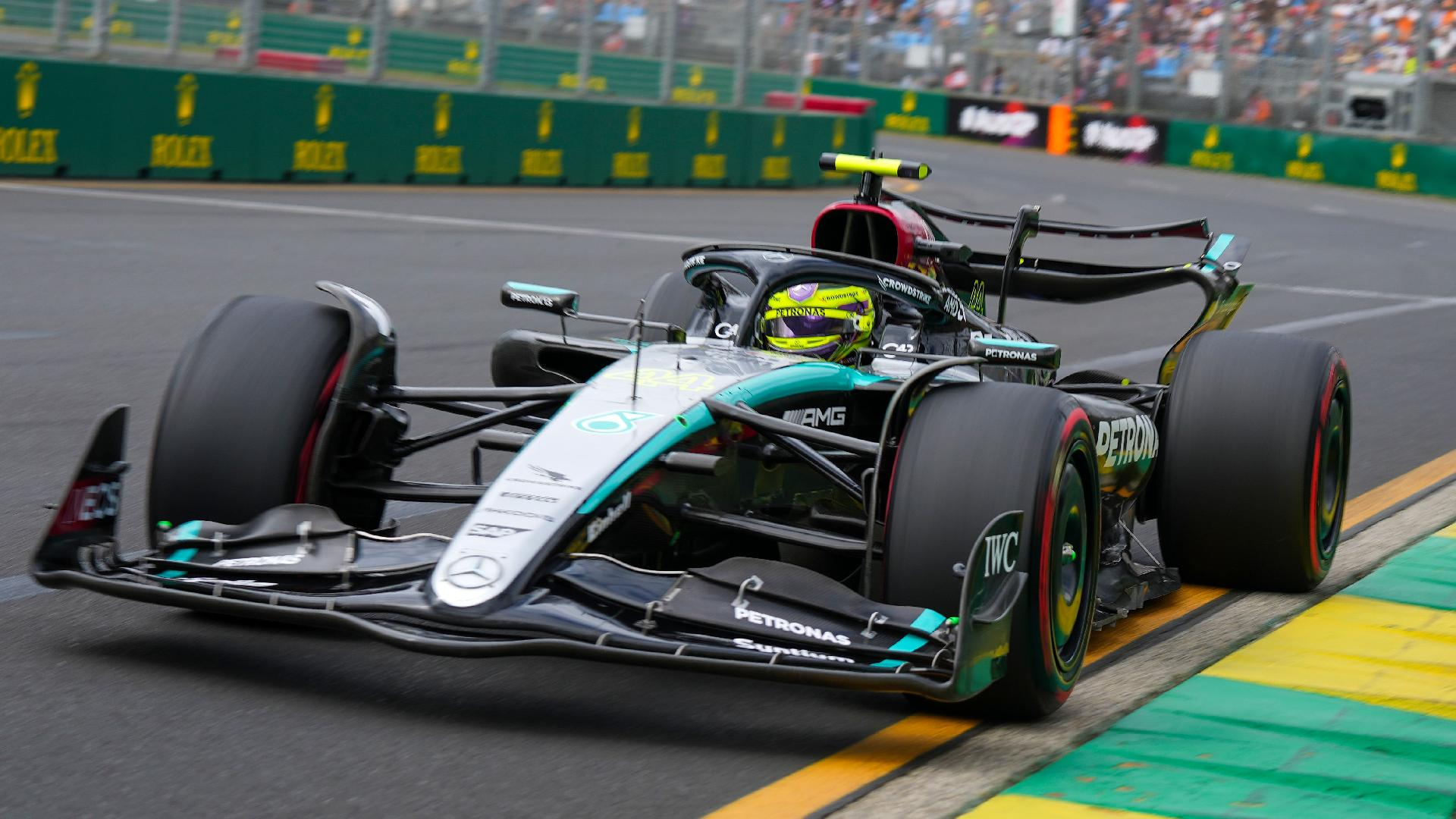 Lewis Hamilton is not a fan of his Mercedes car. - Asanka Brendon Ratnayake/AP