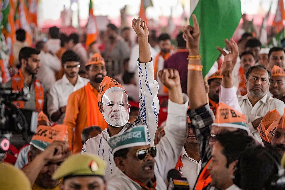Modis public meeting in Meerut