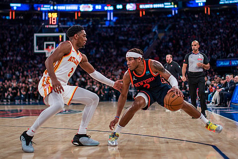 NBA: Atlanta Hawks vs New York Knicks