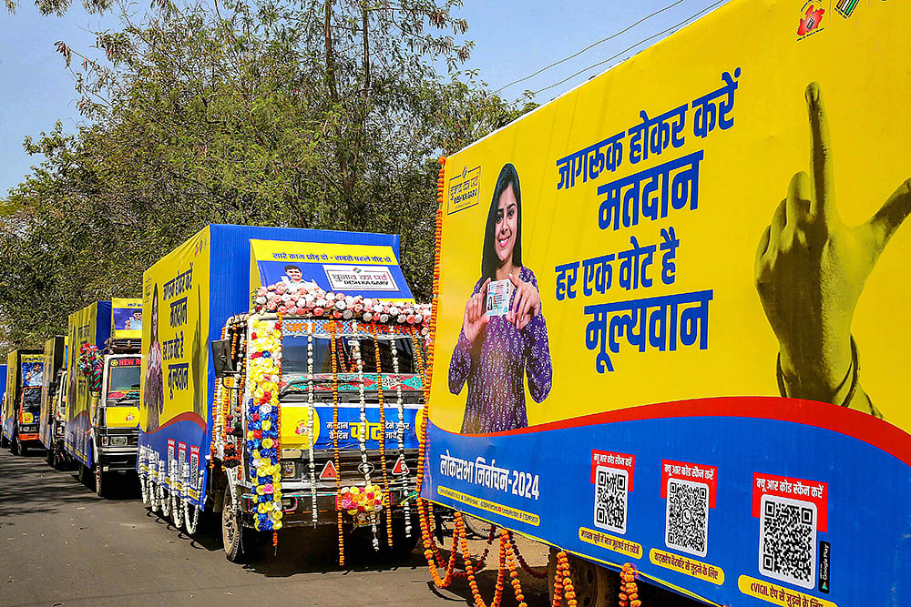 Voter awareness campaign in Bhopal