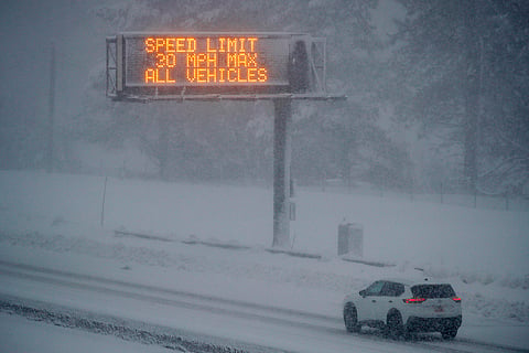 California Snow Storm