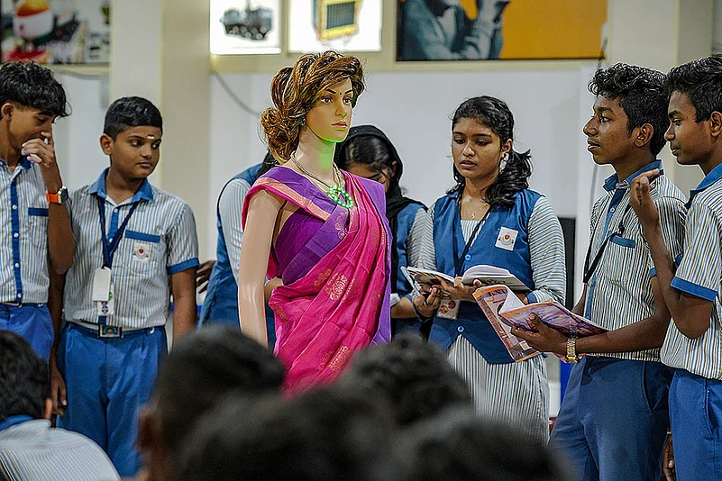AI teacher at Kerala school