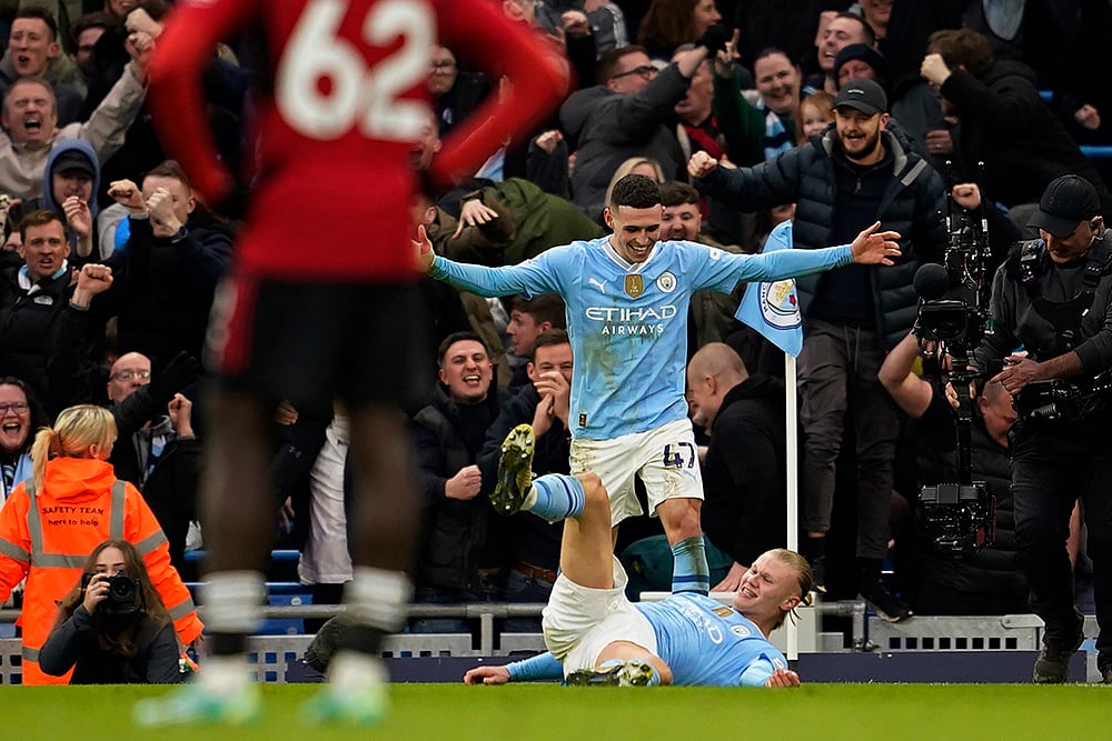 English Premier League 2023-24: Man City vs Man United