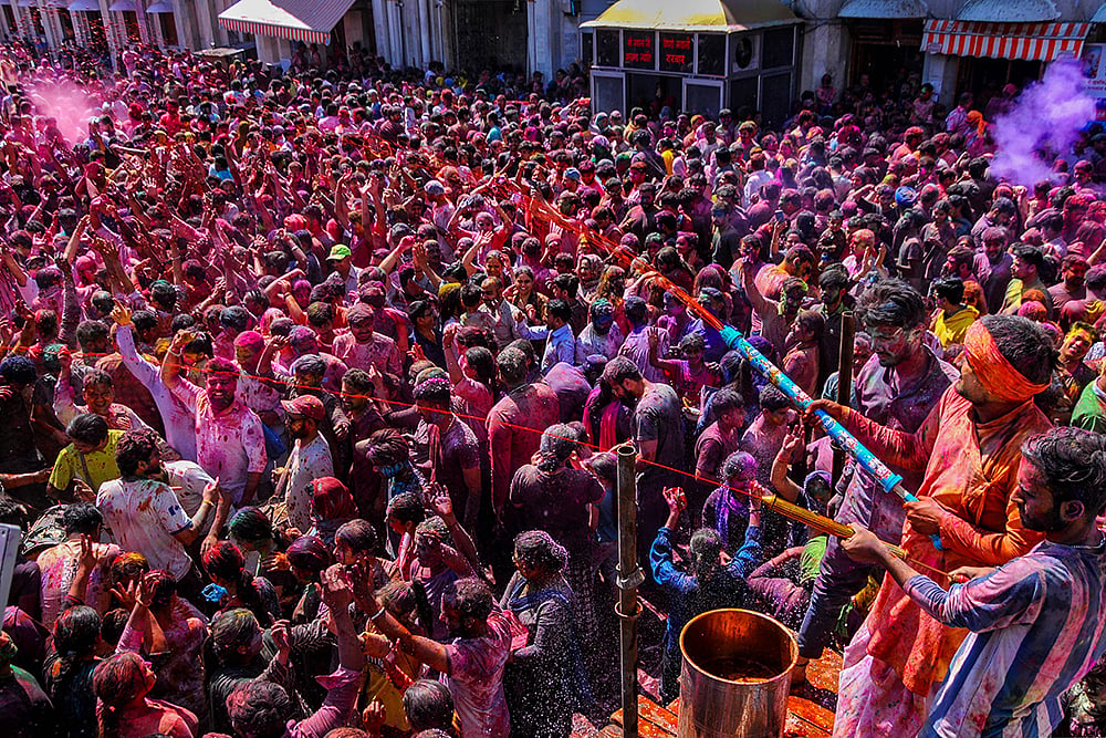 Holi celebrations in Amritsar