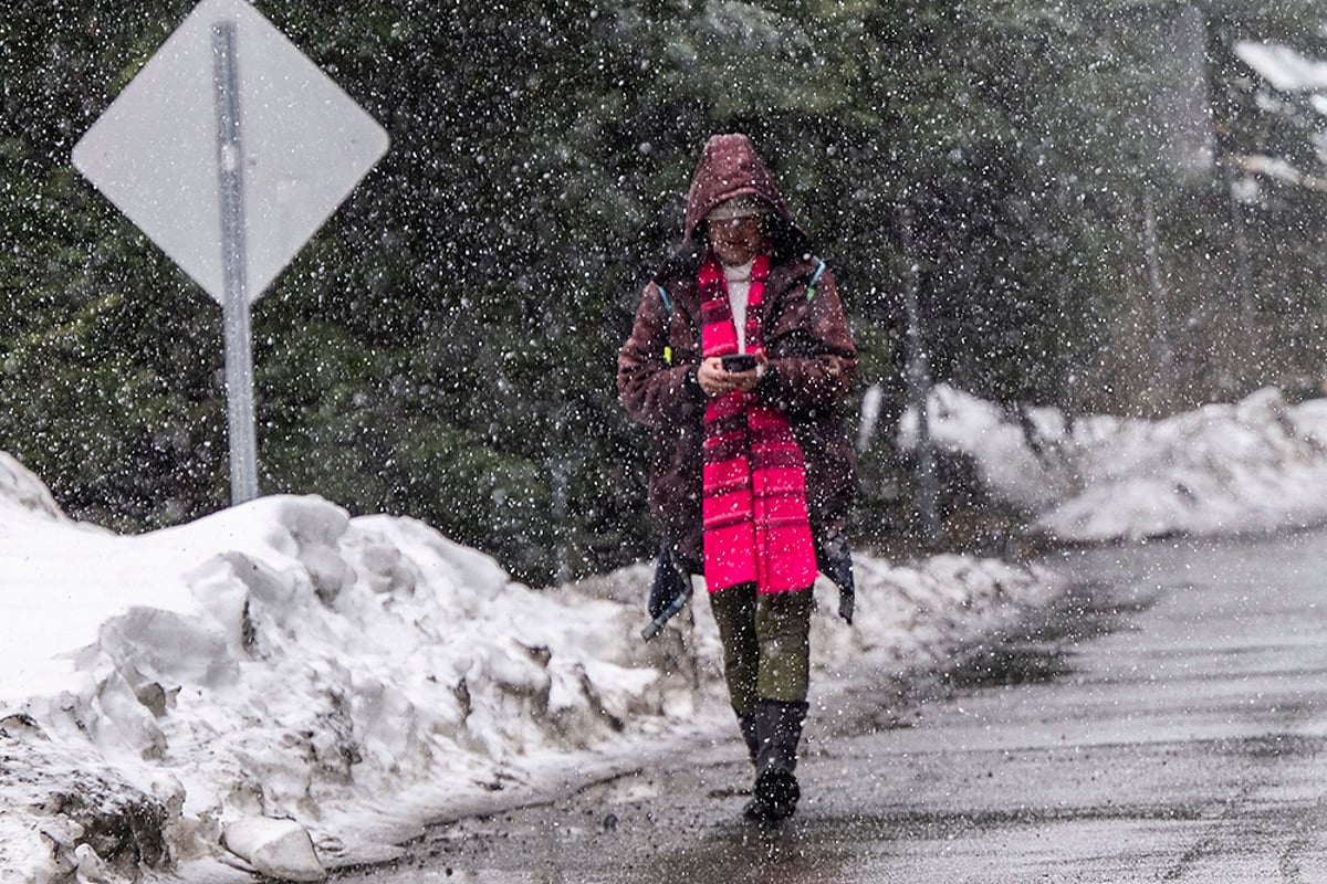 In Photos: California Blizzard
