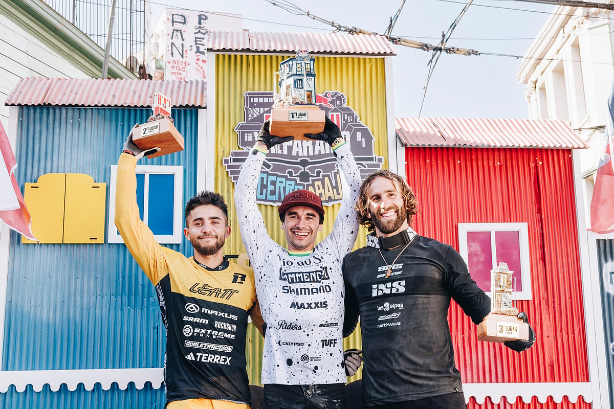 Lucas Borba, Felipe Agurto and Adrien Loron