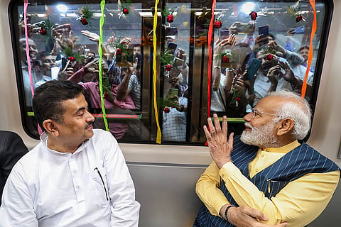 PM Modi in Kolkata