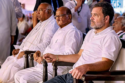INDIA bloc Loktantra Bachao Rally in Delhi