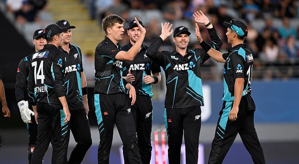 (Andrew Cornaga/Photosport via AP)  : New Zealand are set to tour Pakistan for a five-match T20I Series in April 2024.